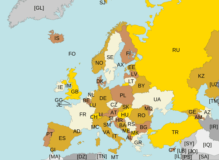 ISO Europa